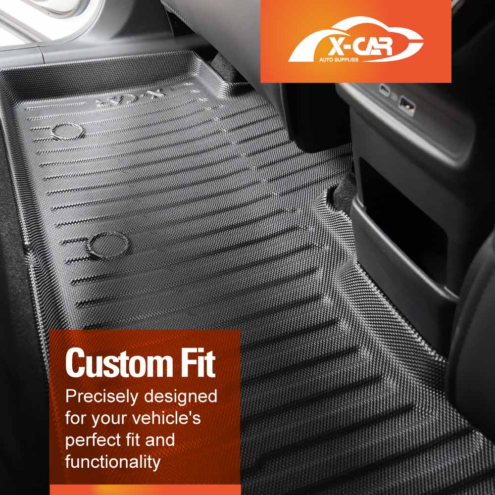3D Floor Mats for Geely Starray EM-i 2025-Onwards Heavy Duty All Weather Car Mats Carpet Liner Set