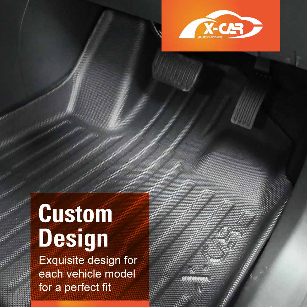 3D Floor Mats for Geely Starray EM-i 2025-Onwards Heavy Duty All Weather Car Mats Carpet Liner Set