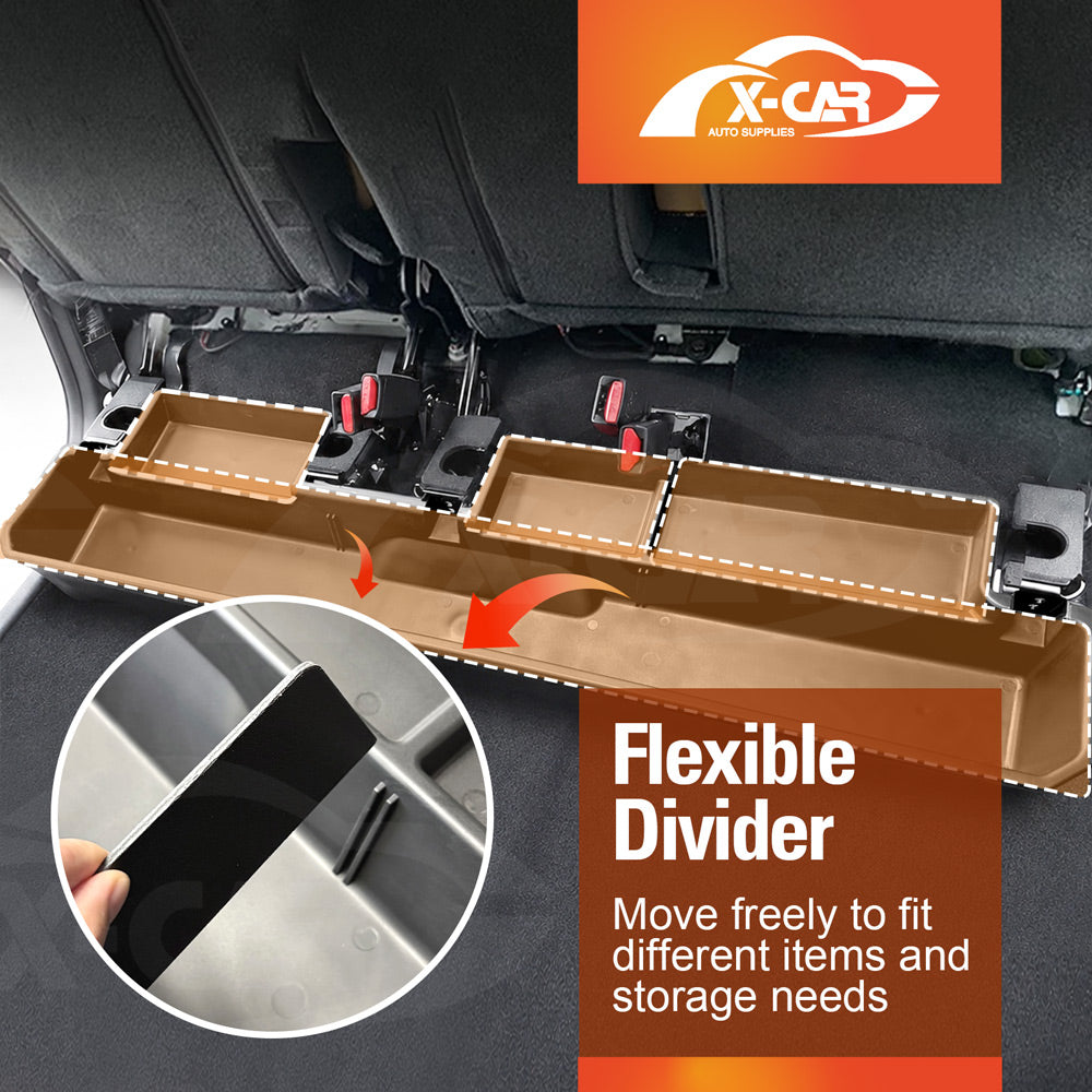 Rear Under Seat Storage Box for GWM Cannon Ultra/Lux/Vanta/XSR/Cannon-X 2021-Onwards Organizer Tray Car Interior Accessories