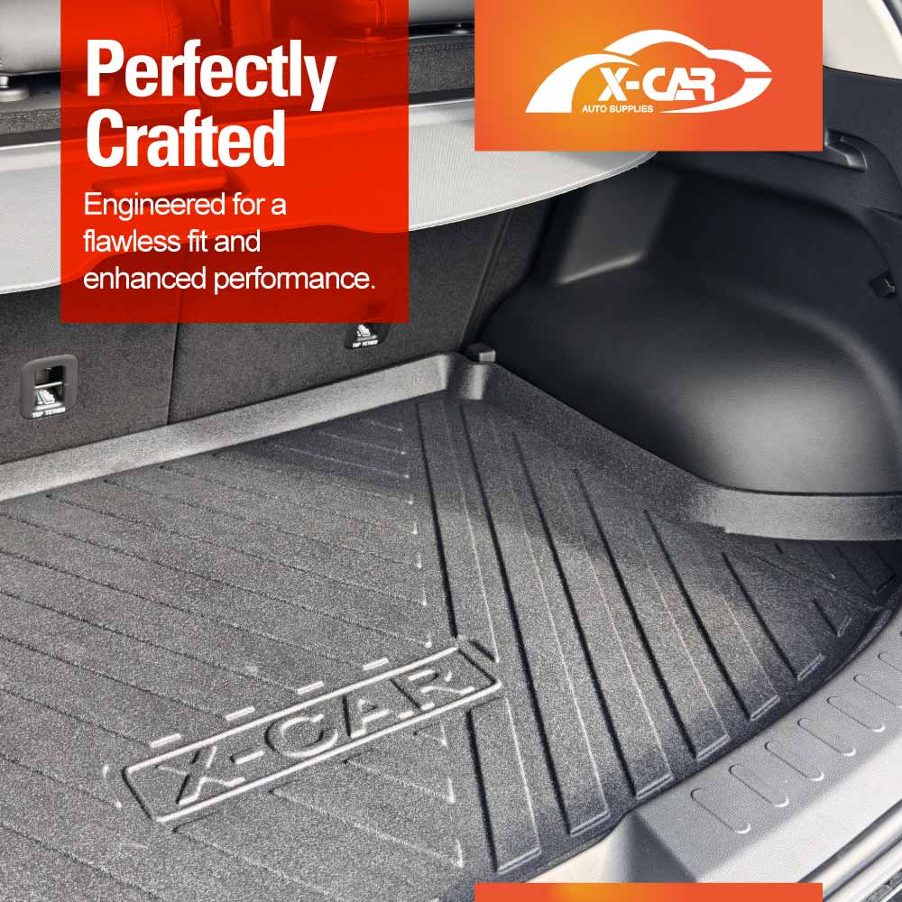 Floor Mats Boot Liner Set for GWM Haval Jolion 2024-Onwards All Weather Cargo Kick Mats Back Seat Protector Cover With Lower Boot Level