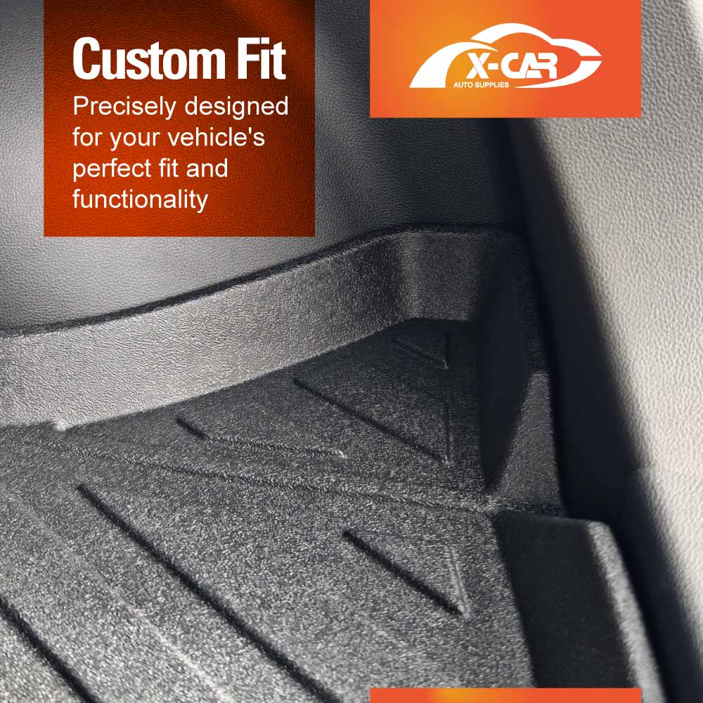 Floor Mats Boot Liner Set for GWM Haval Jolion 2024-Onwards All Weather Cargo Kick Mats Back Seat Protector Cover With Lower Boot Level