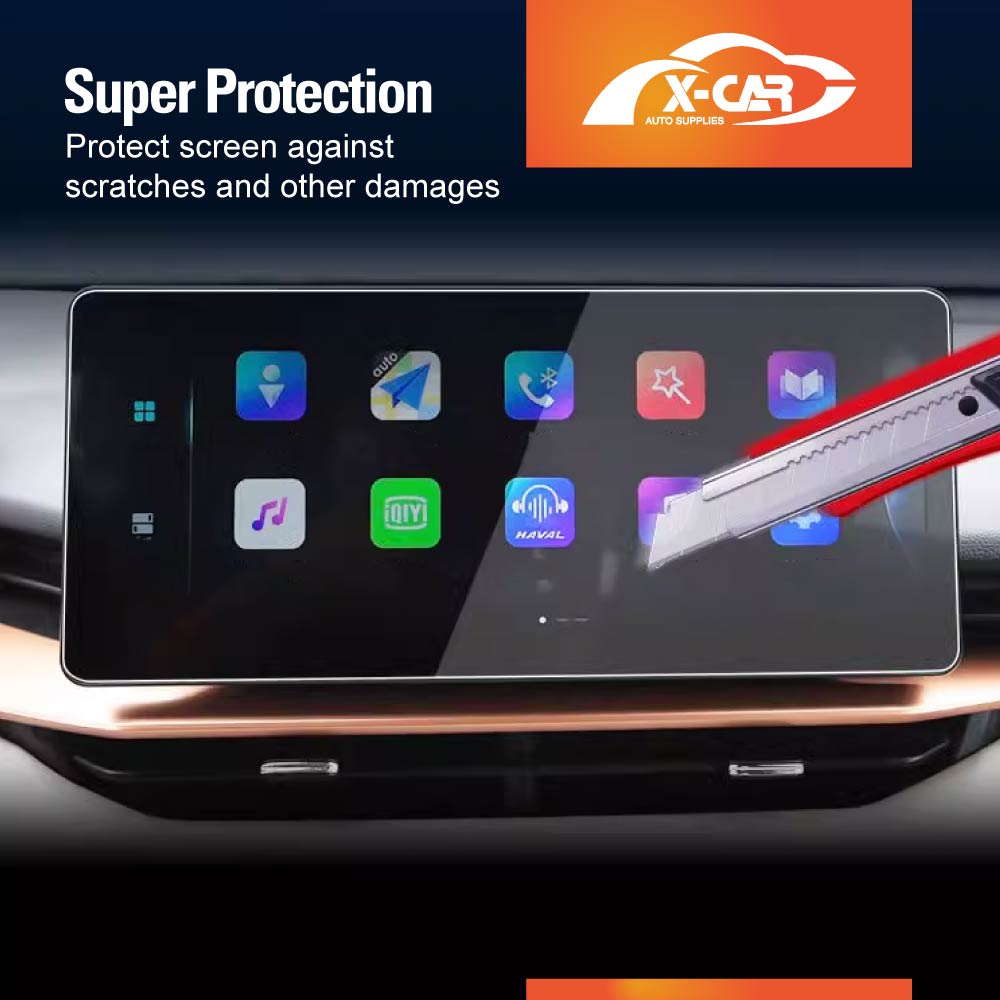 Tempered Glass Screen Protector Set for GWM Haval H6 GT 2026-Onwards Dash Centre Console Touchscreen Anti-Scratch Cover Accessories