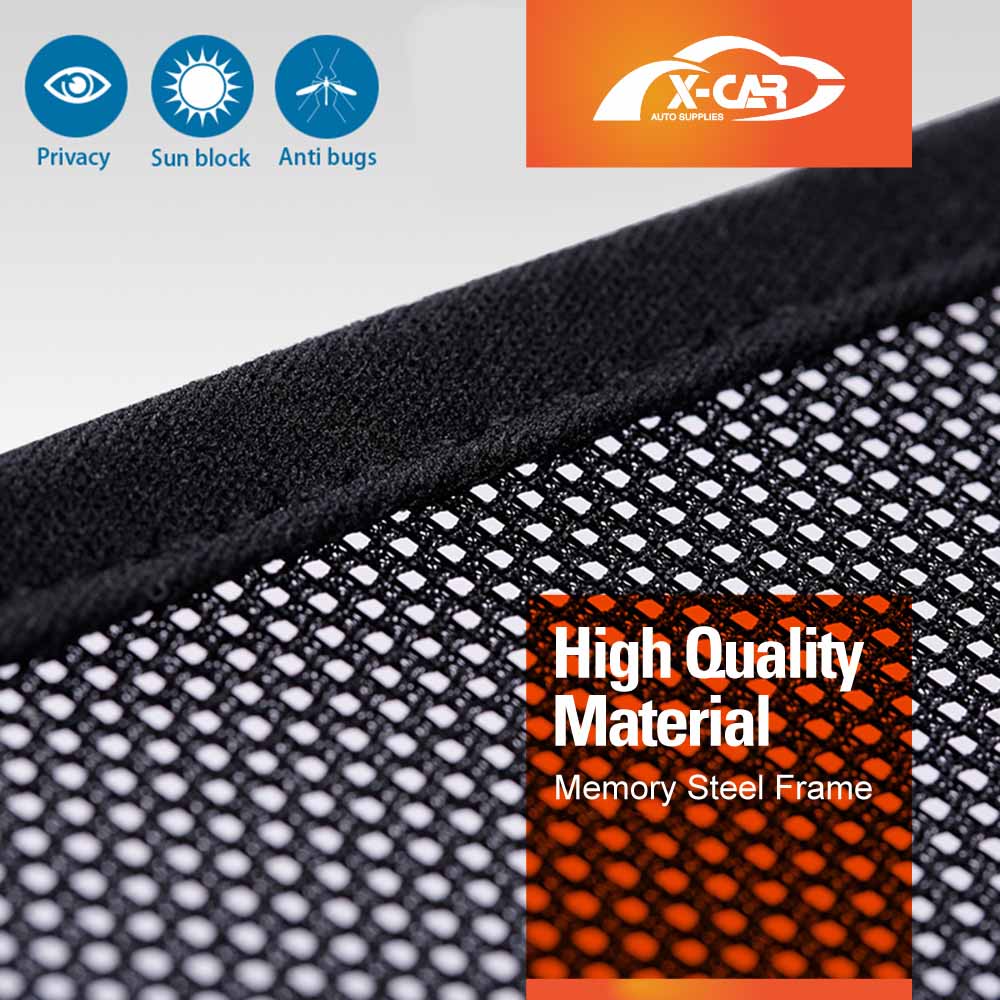 Port Window Sun Shade for Nissan Pathfinder R53 2022-Onwards UV Protection Car Sunshade Blind Mesh