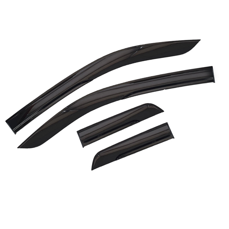 Weathershields for Toyota Hilux Auto Extra Cab 2025-Onwards Car Weather Shields Wind Deflectors Window Sun Visor 4-Piece Set