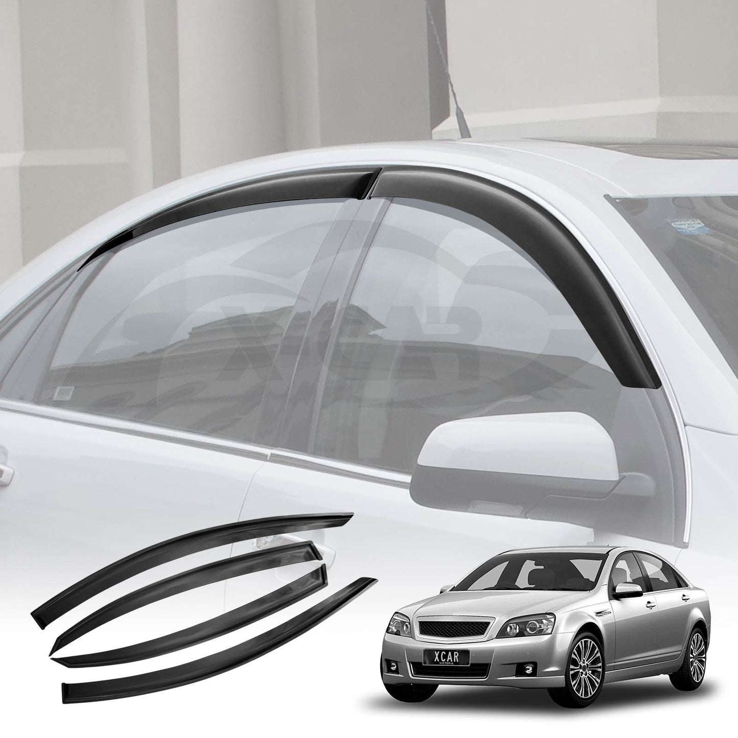 Weathershields for Holden Caprice WM WN 2006-2017 Car Weather Shields Wind Deflectors Window Sun Visor