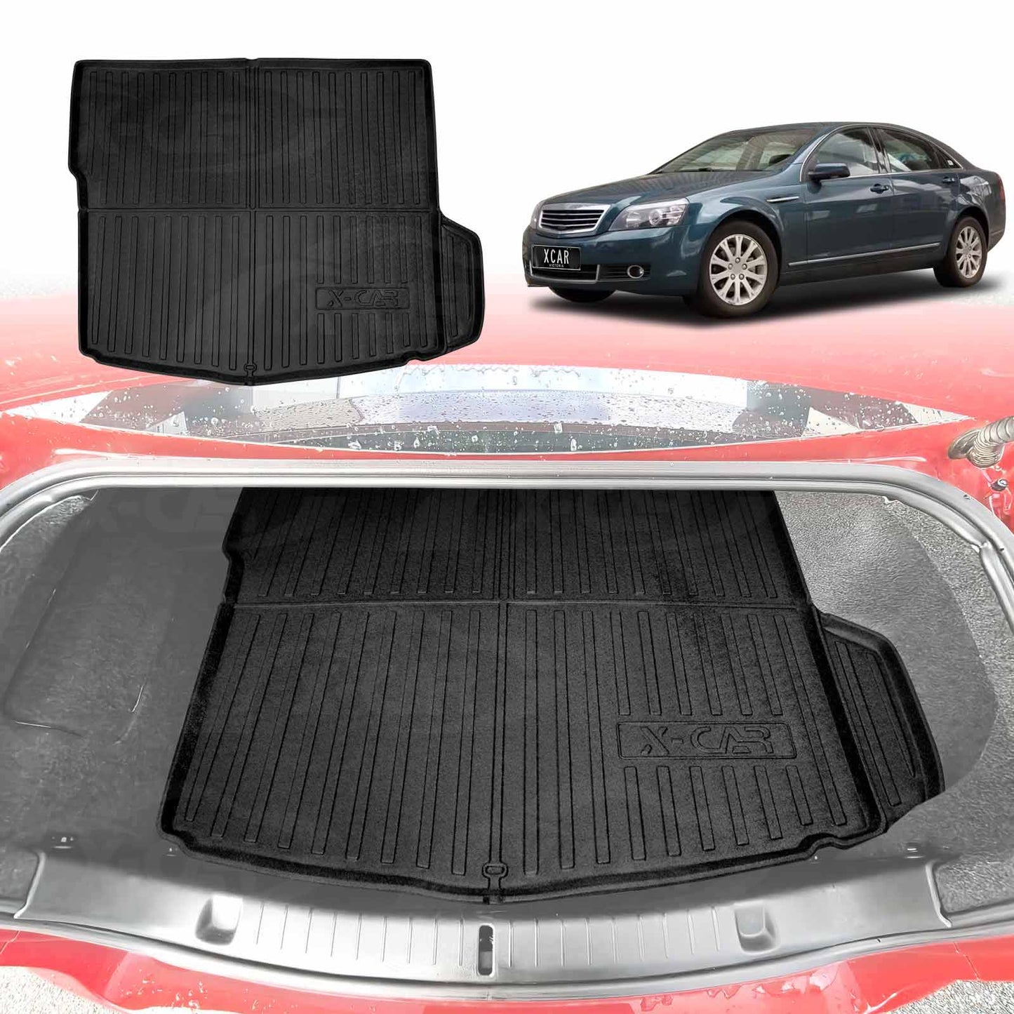 Boot Liner for Holden Statesman WM 2006-2010 All Weather Heavy Duty Cargo Trunk Mat Luggage Tray