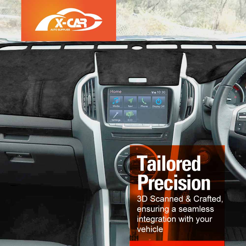 Dash Mat for Holden Colorado 7 2012-2016 Non-Slip Microfiber Pad Cover Interior Accessories