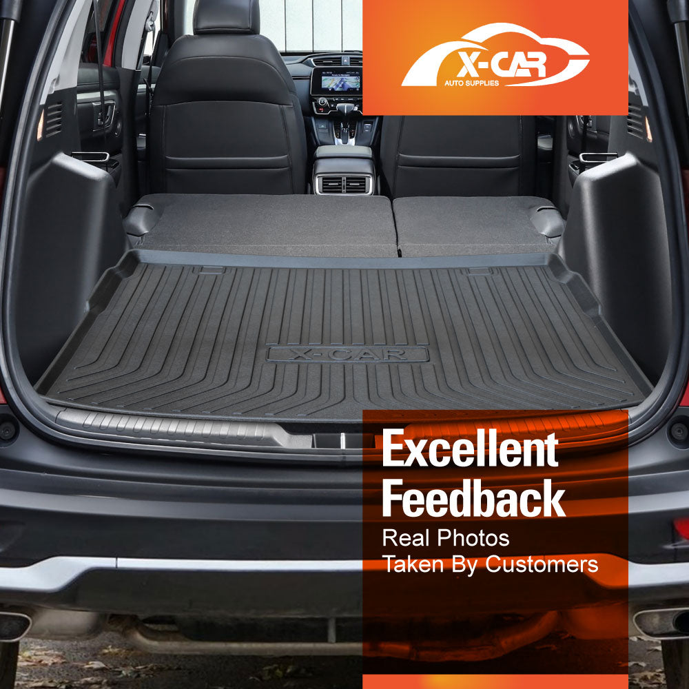 3D Floor Mats Boot Liner for Honda CRV CR-V 2017-2023 All Weather Heavy Duty Cargo Car Trunk Luggage Tray