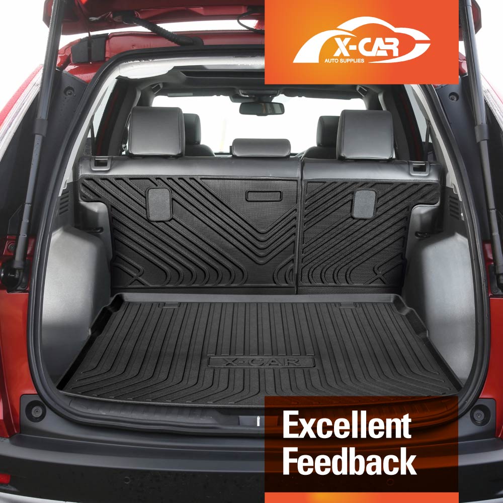 3D Floor Mats Boot Liner for Honda CRV CR-V 2017-2023 All Weather Heavy Duty Cargo Car Trunk Luggage Tray
