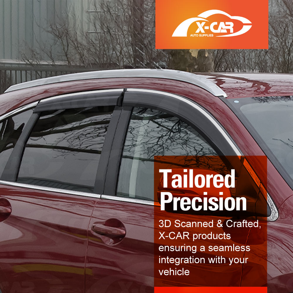 Weathershields for Honda CRV CR-V RM SUV 2012-2017 Car Weather Shields Wind Deflectors Window Sun Visor 4 Pcs