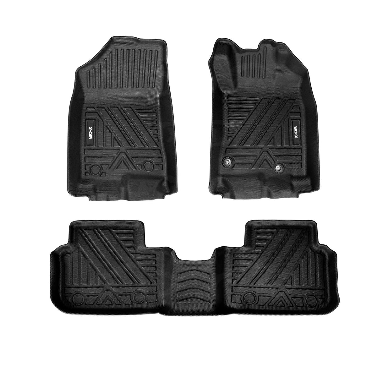 3D Floor Mats for Honda Civic 11th 2021-2024 Heavy Duty All Weather Car Mats Carpet Liner Set