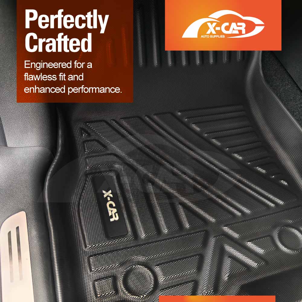 Floor Mats Boot Liner Set for Mercedes-Benz G-Class W463 2019-Onwards All Weather Heavy Duty Cargo Car Trunk Luggage Tray