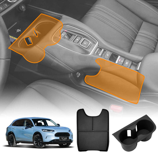 Centre Console Organizer Tray for Honda ZR-V ZRV 2023-Onwards Storage Box Cup Holder Car Interior Accessories