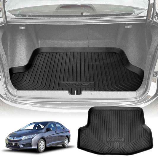 Boot Liner for Honda City Auto 2014-2020 All Weather Heavy Duty Cargo Car Trunk Protector Mat Luggage Tray
