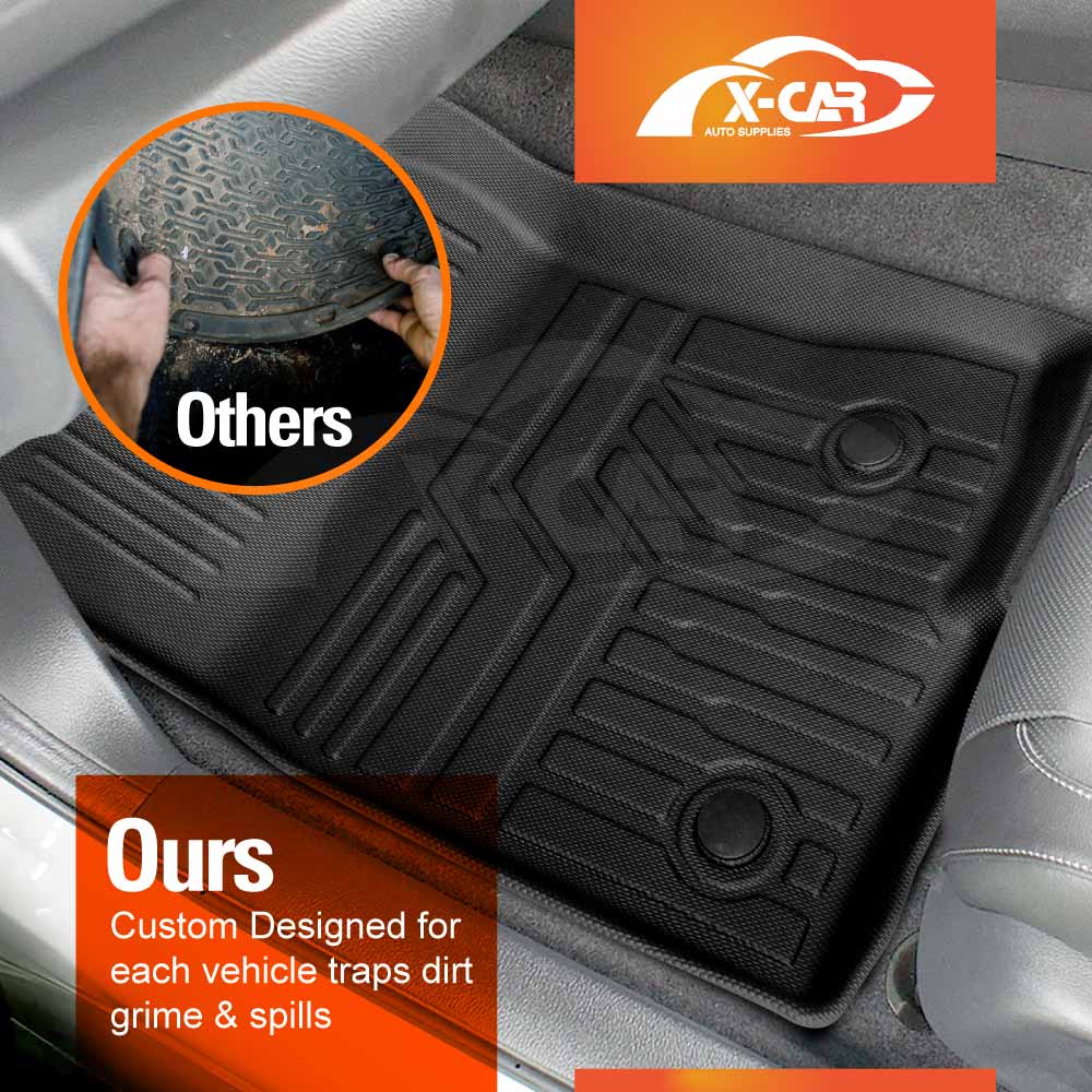 3D Floor Mats Boot Liner for Honda Civic Hatch 10th 2016-2021 All Weather Heavy Duty Cargo Car Trunk Luggage Tray
