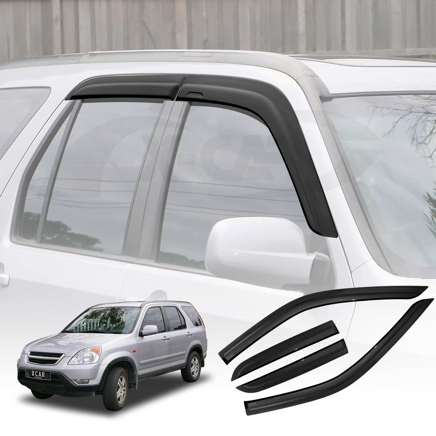 Weathershields for Honda CRV CR-V RD Series 2002-2006 Car Weather Shields Wind Deflectors Window Sun Visor