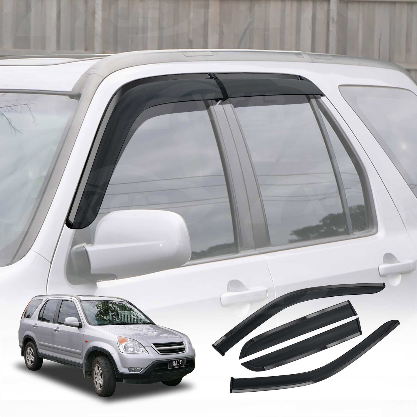 Weathershields for Honda CRV CR-V RD Series 2002-2006 Car Weather Shields Wind Deflectors Window Sun Visor