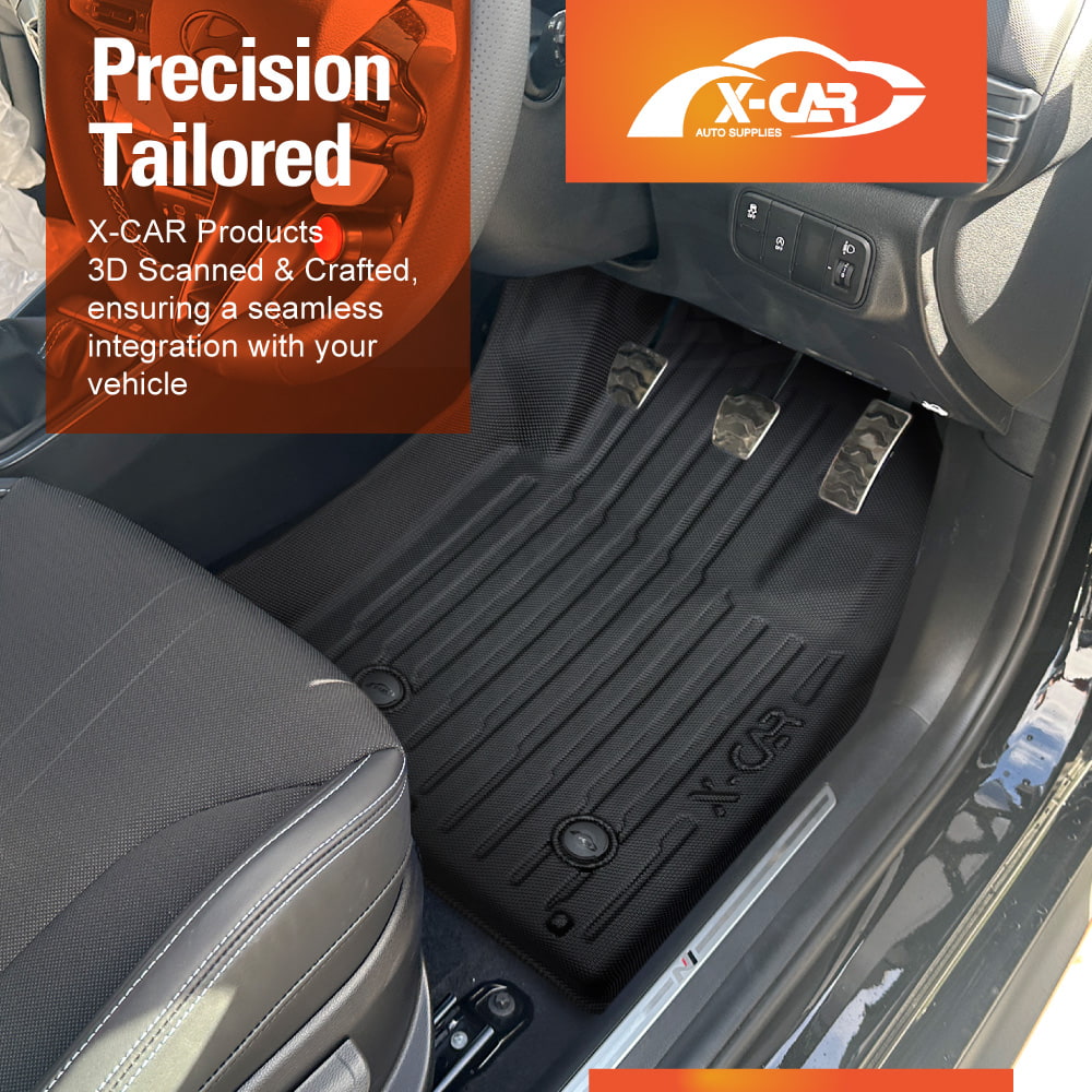 3D Floor Mats for Hyundai i20 BC3 Series 2020-Onwards Heavy Duty All Weather Car Waterproof Interior Protection Liner Set