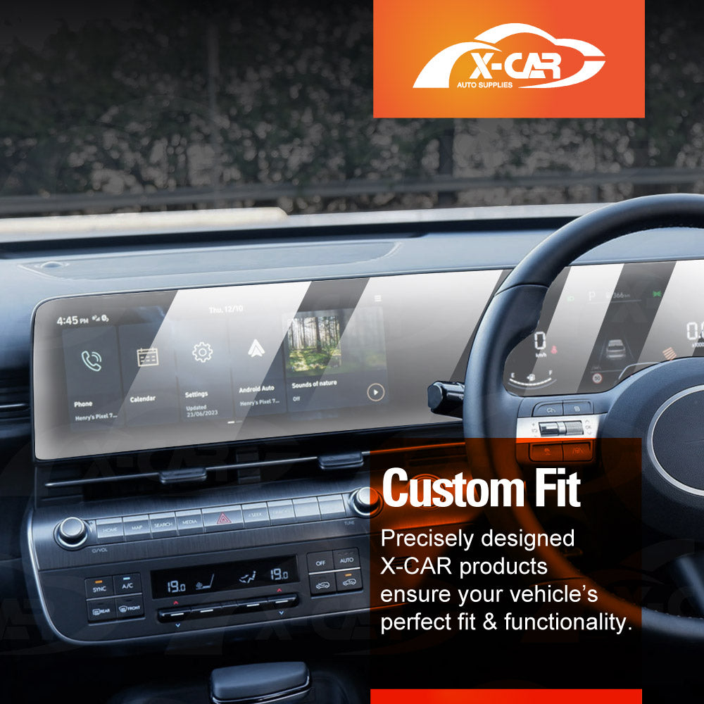 Screen Protector for Hyundai Kona 2023-Onwards Touchscreen Anti-Scratch Film Cover Dashboard Display Protection Accessories