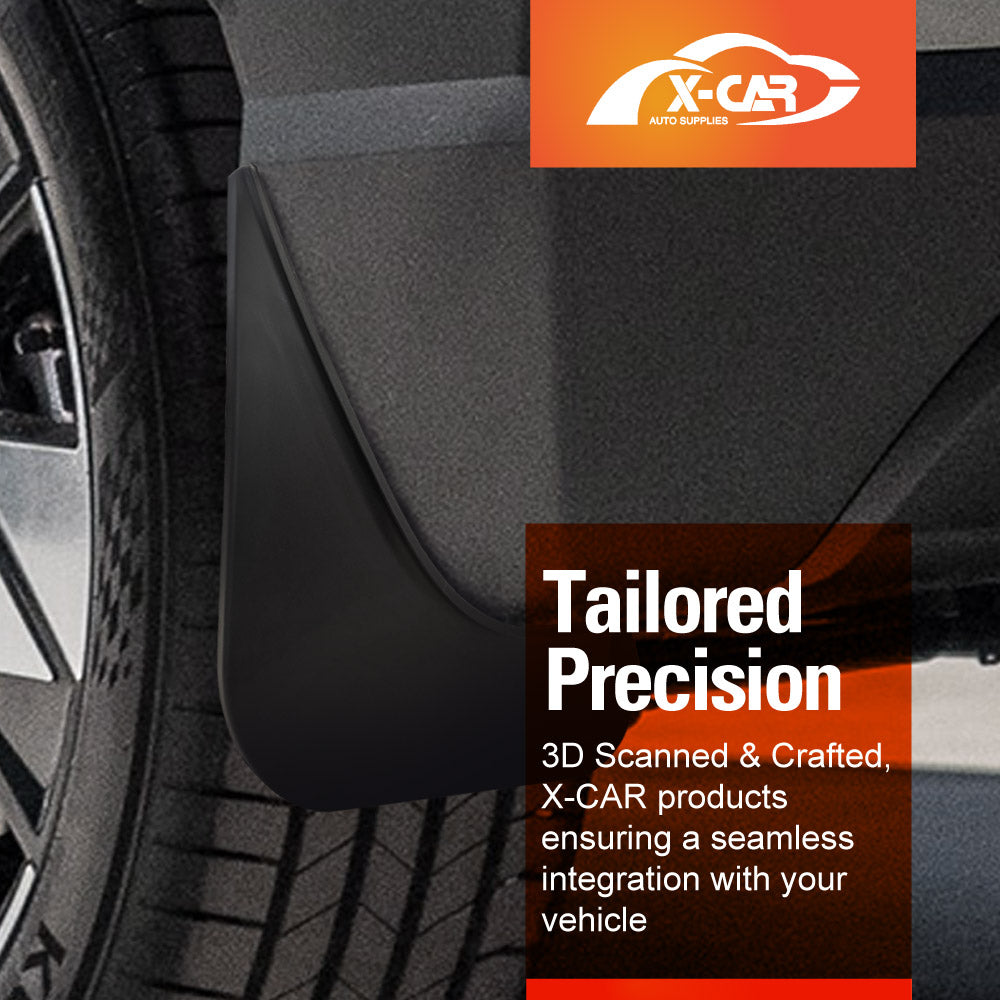 Mud Flaps Splash Guards for Hyundai Kona 2023-Onwards Mudguard Fender Front and Rear Set of 4