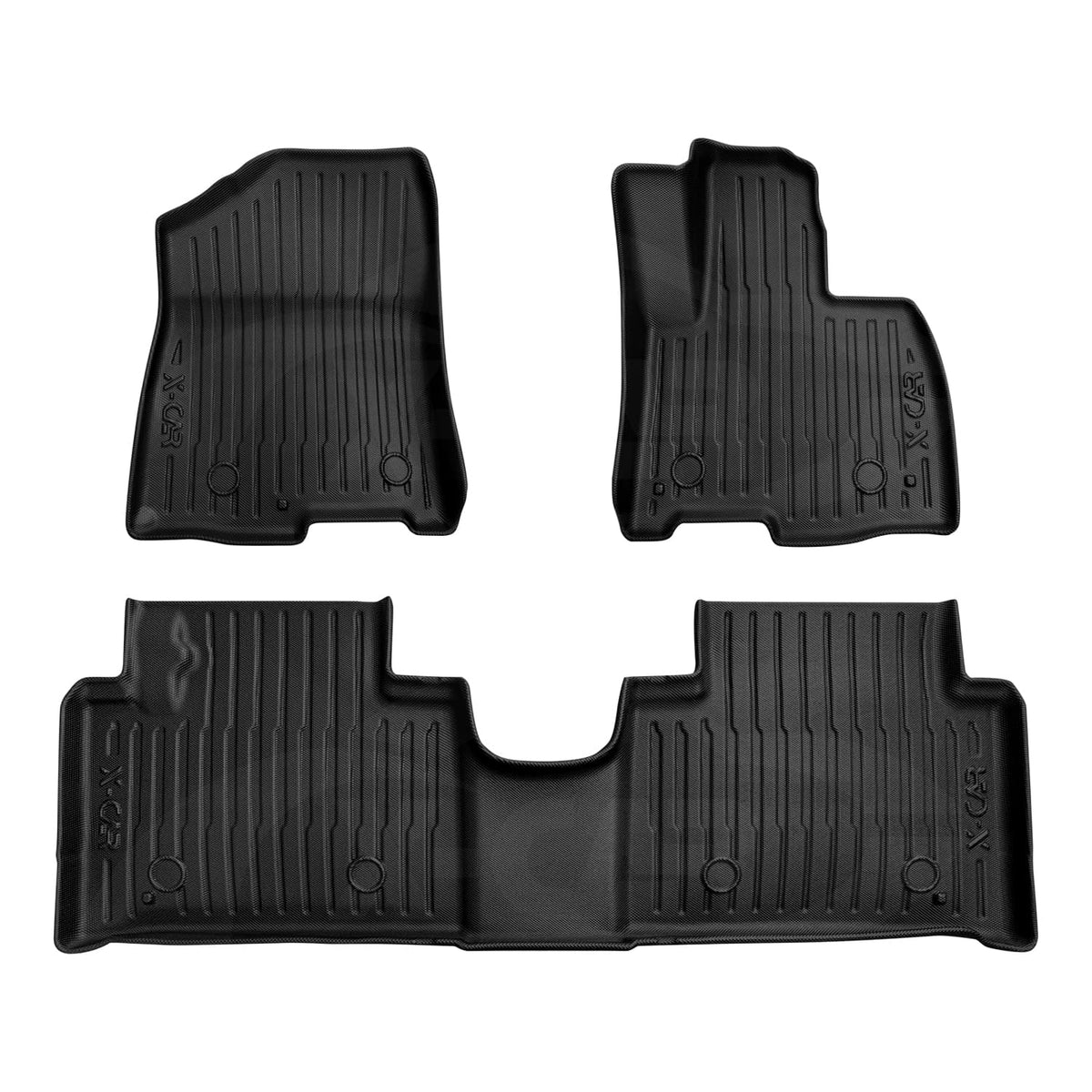 3D Floor Mats Set for Hyundai Palisade LX3 2026-Onwards Heavy Duty All Weather Front Rear Car Liners