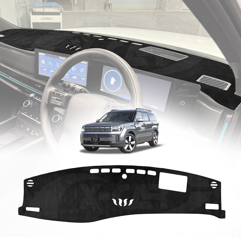 Dash Mat for Hyundai SantaFe Santa Fe 6/7 Seater 2024-Onwards With HUD Non-Slip Microfiber Pad Cover Interior Accessories