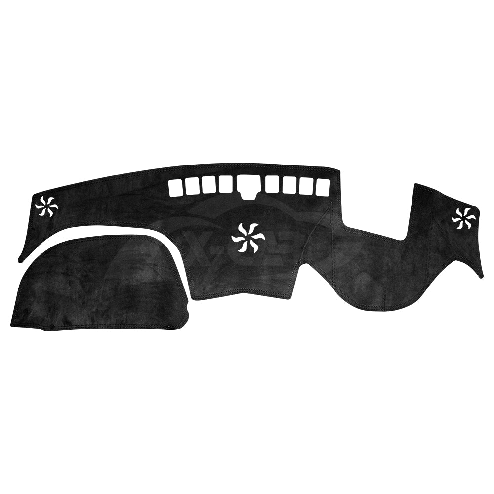 Dash Mat for Hyundai SantaFe Santa Fe 2018-2023 With HUD Non-Slip Microfiber Pad Cover Interior Accessories