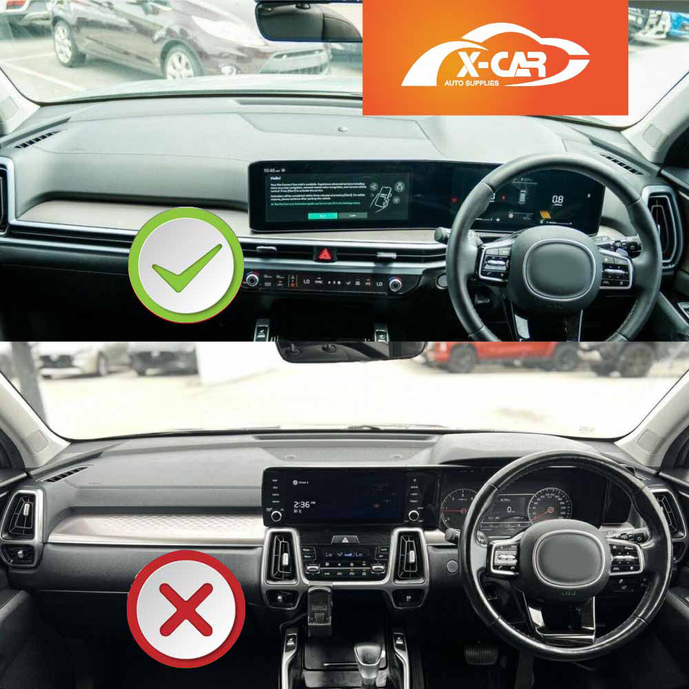 Dash Mat for Kia Sorento 2023-Onwards MQ4 PE Series Non-Slip Microfiber Pad Cover Interior Accessories