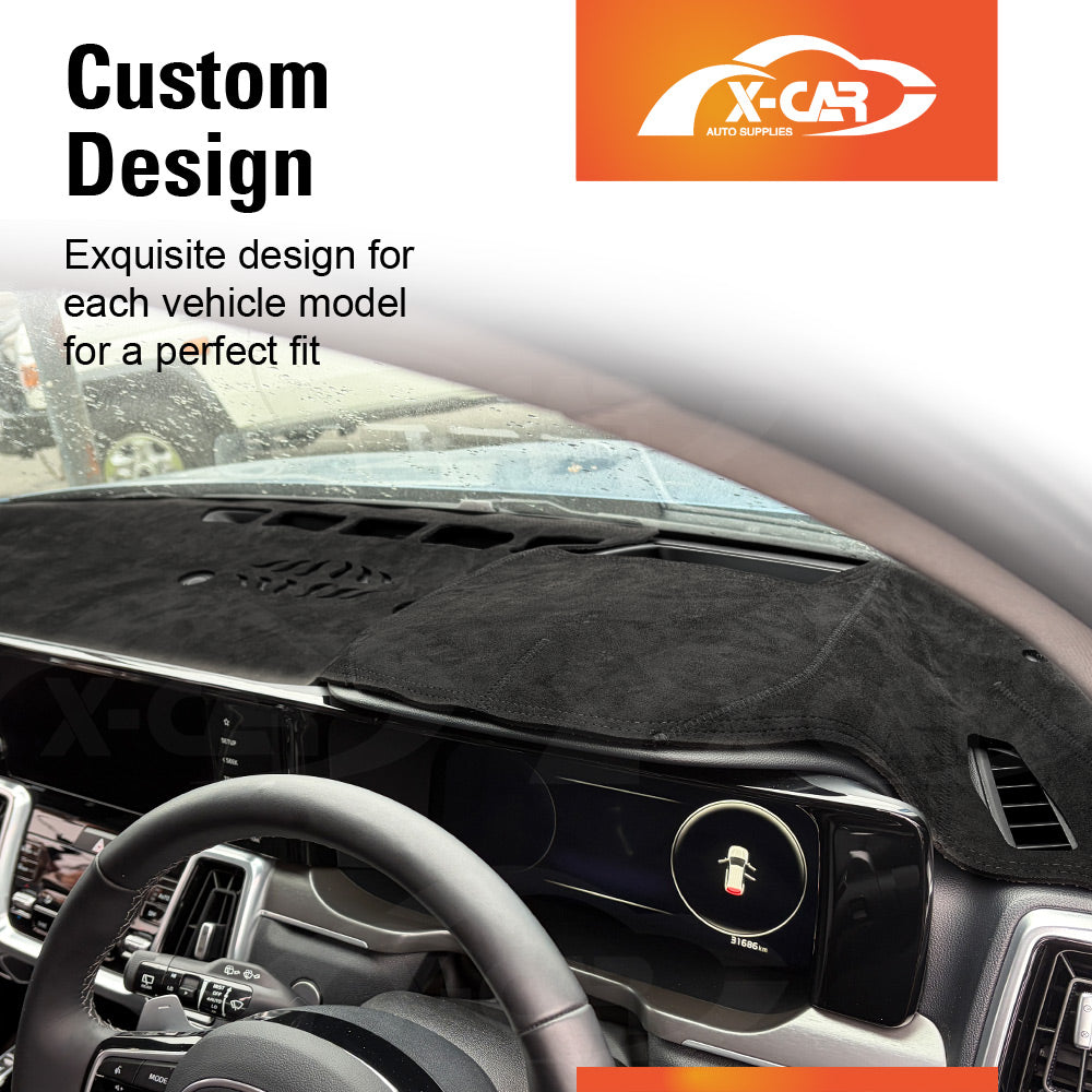 Dash Mat for Kia Sorento MQ4 Series With HUD 2020-Onwards Non-Slip Microfiber Pad Cover Interior Accessories