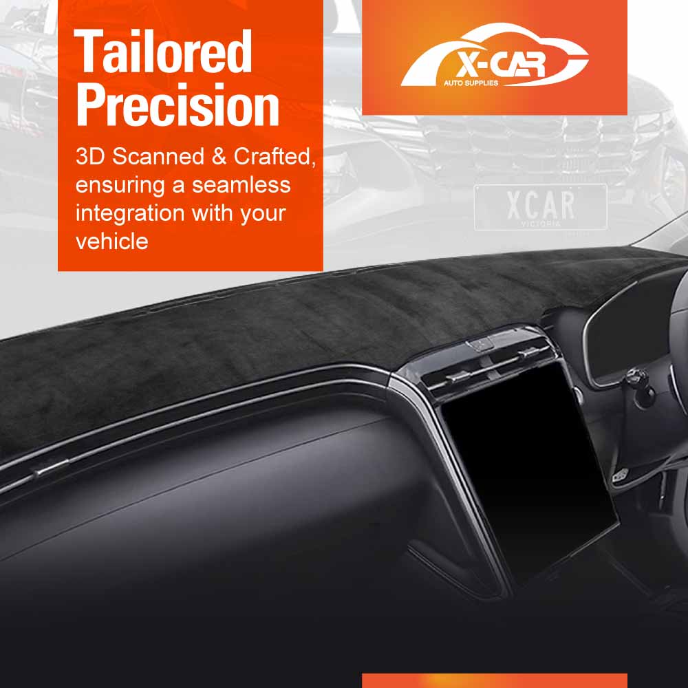 Dash Mat for Hyundai Tucson Elite 2021-2024 Non-Slip Microfiber Pad Cover Interior Accessories