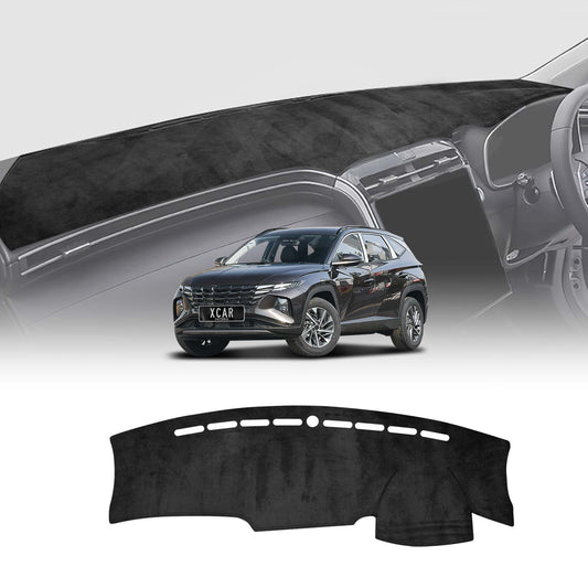 Dash Mat for Hyundai Tucson Elite 2021-2024 Non-Slip Microfiber Pad Cover Interior Accessories