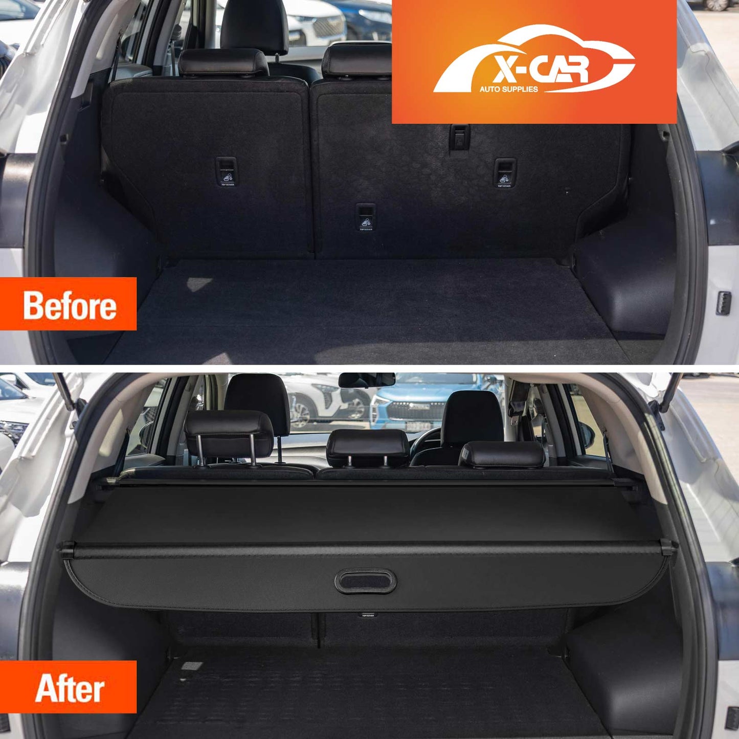 Retractable Car Trunk Shade Rear Cargo Security Shield Luggage Cover for Hyundai Tucson 2015 2016 2017 2018 2019 2020 2021