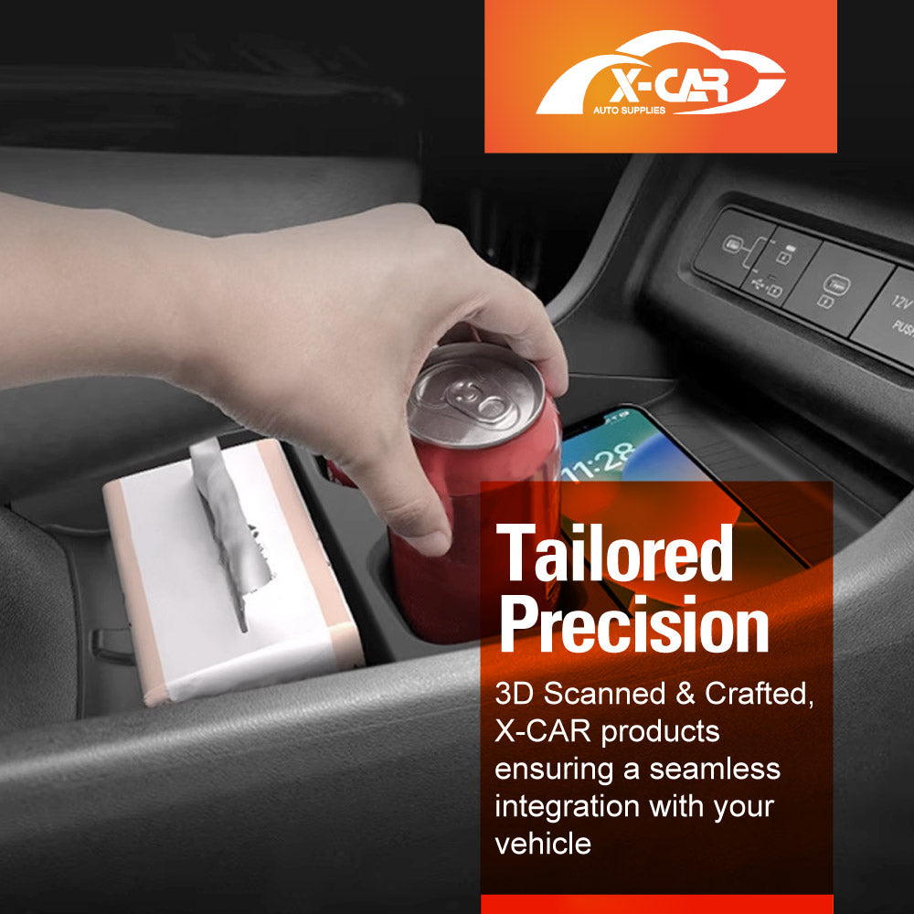 Lower Centre Console Organizer Tray for Hyundai Tucson NX4 V3 2025-Onwards Storage Box Cup Holder Car Interior Accessories