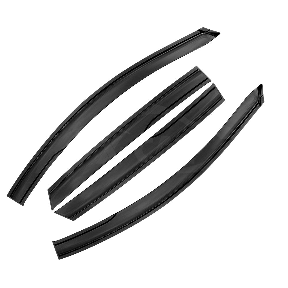 Weathershields for Hyundai Accent Hatch 2011-2019 Car Weather Shields Wind Deflectors Window Sun Visor