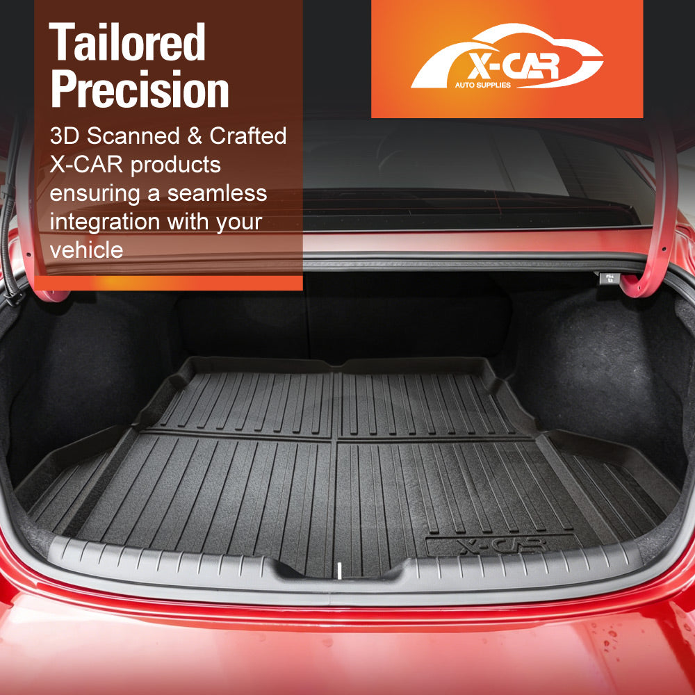 Boot Liner for Hyundai i30 Sedan 2020-Onwards All Weather Heavy Duty Cargo Trunk Cover Mat Luggage Tray Car Accessories