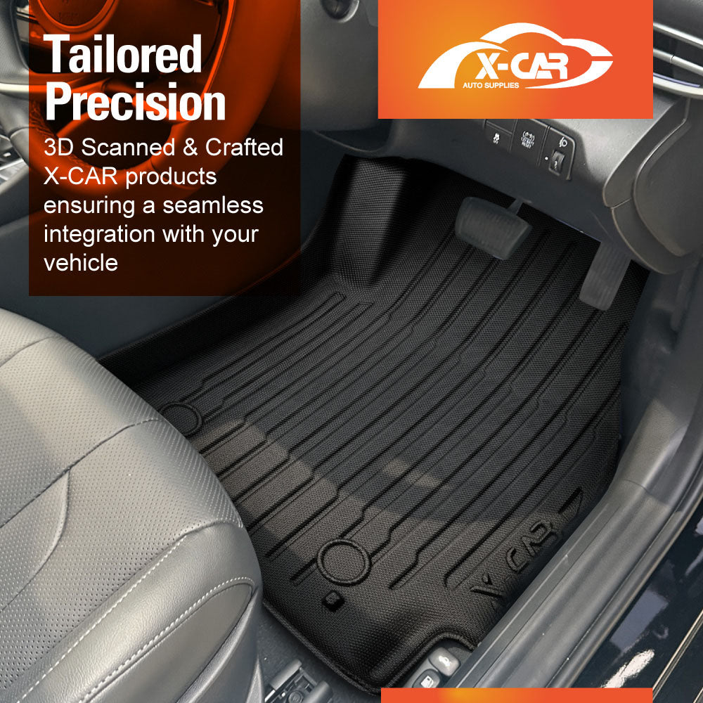 3D Floor Mats for Hyundai i30 Sedan 2020-Onwards Heavy Duty All Weather Car Waterproof Interior Protection Liner Set