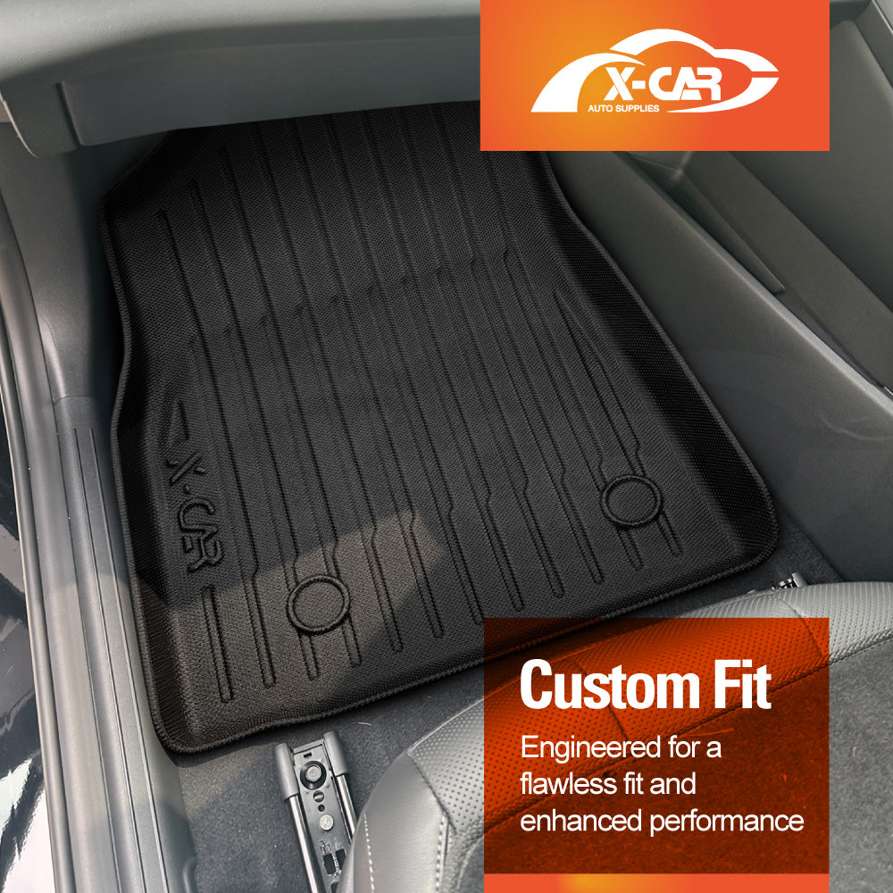 3D Floor Mats for Hyundai i30 Sedan 2020-Onwards Heavy Duty All Weather Car Waterproof Interior Protection Liner Set