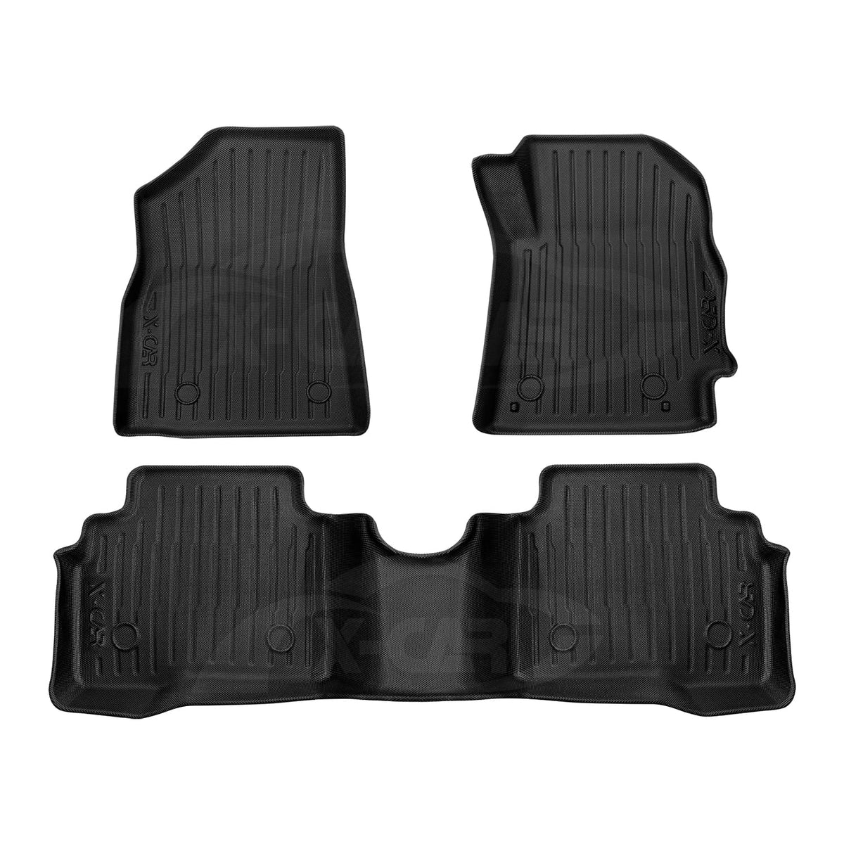 3D Floor Mats for Hyundai i30 Sedan 2020-Onwards Heavy Duty All Weather Car Waterproof Interior Protection Liner Set