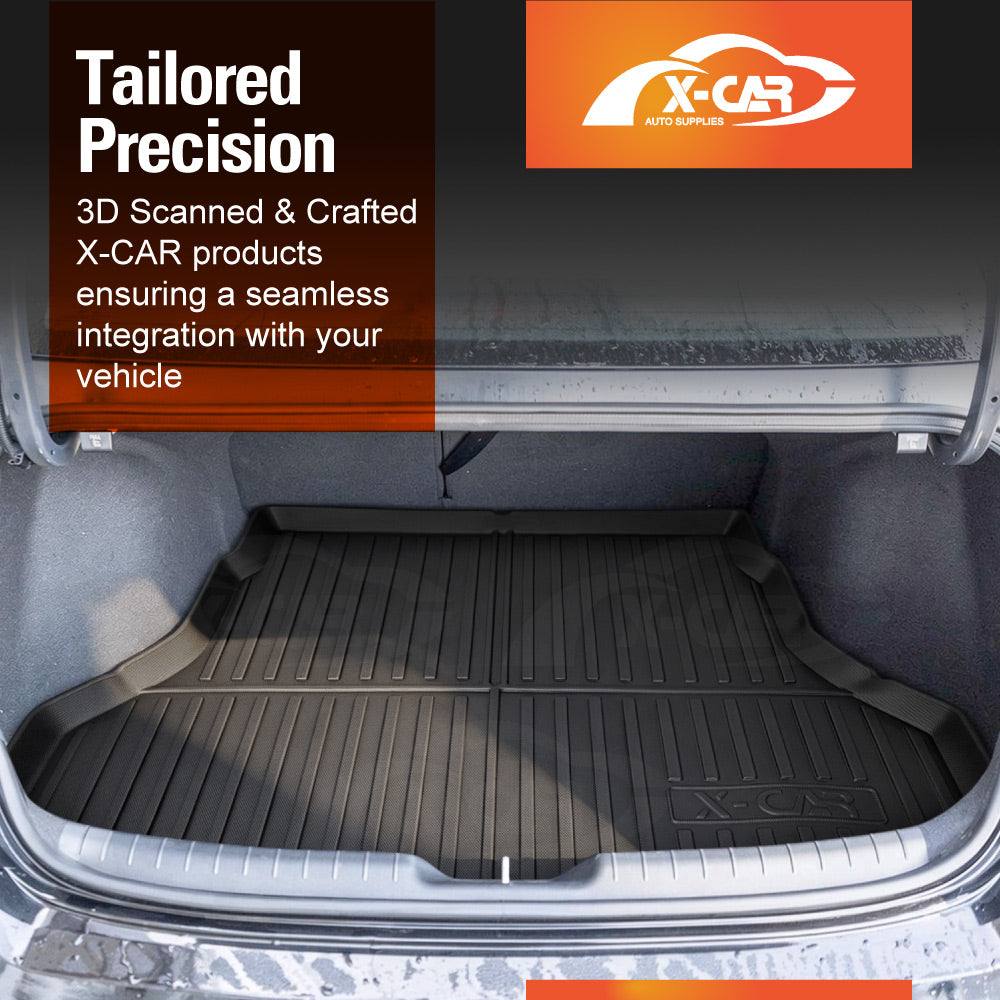 Boot Liner for Hyundai i30 Sedan CN7.V2 V3 V4 2023-Onwards All Weather Heavy Duty Cargo Trunk Cover Mat Luggage Tray Car Accessories
