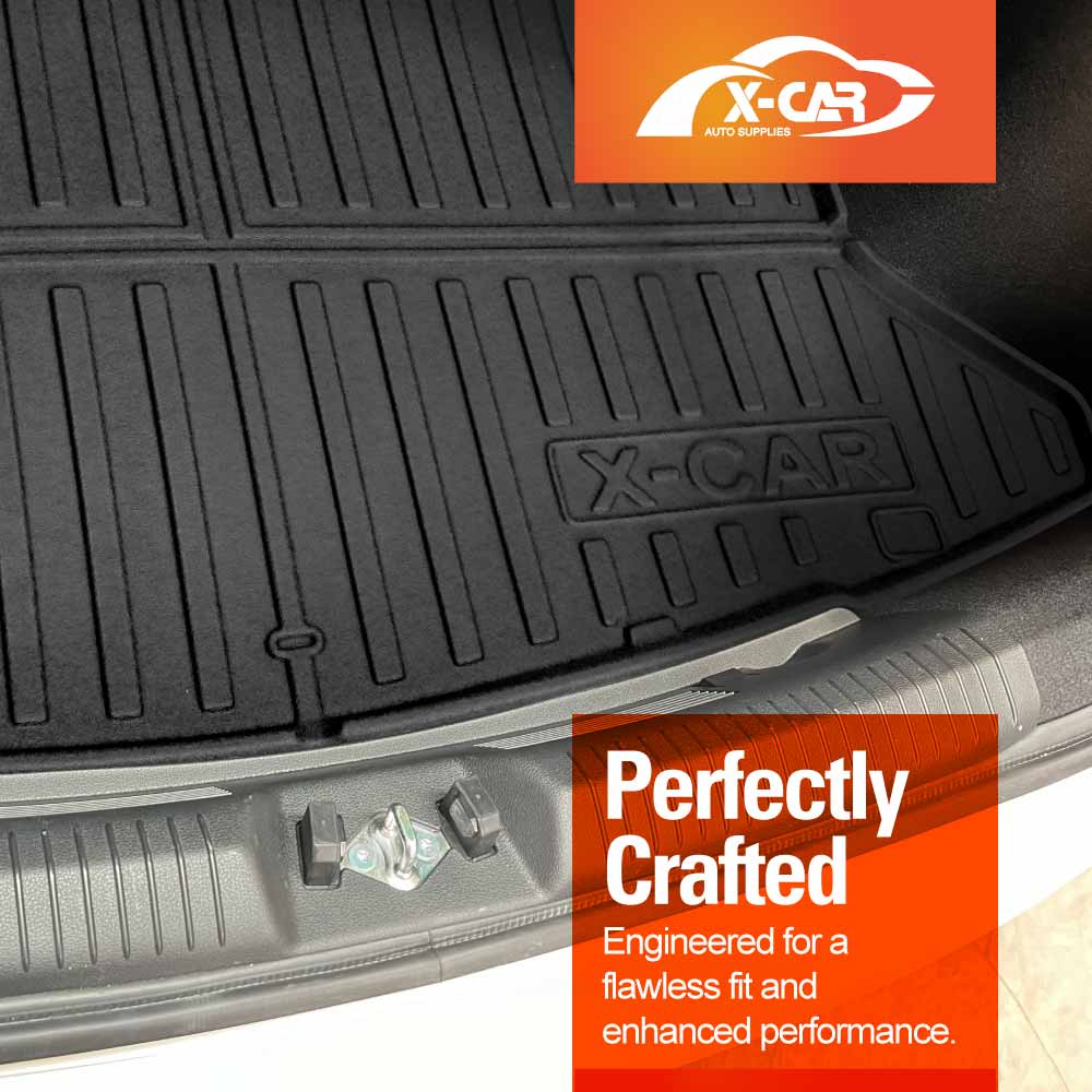 3D Floor Mats Boot Liner for Hyundai i30 Hatchback 2018-2025 All Weather Heavy Duty Cargo Car Trunk Luggage Tray