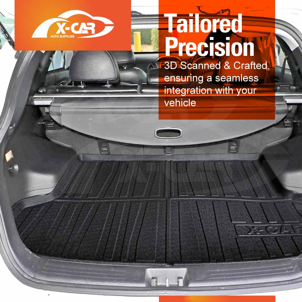 Boot Liner for Hyundai ix35 2010-2015 Heavy Duty Cargo Trunk Mat 3D All-Weather Luggage Tray