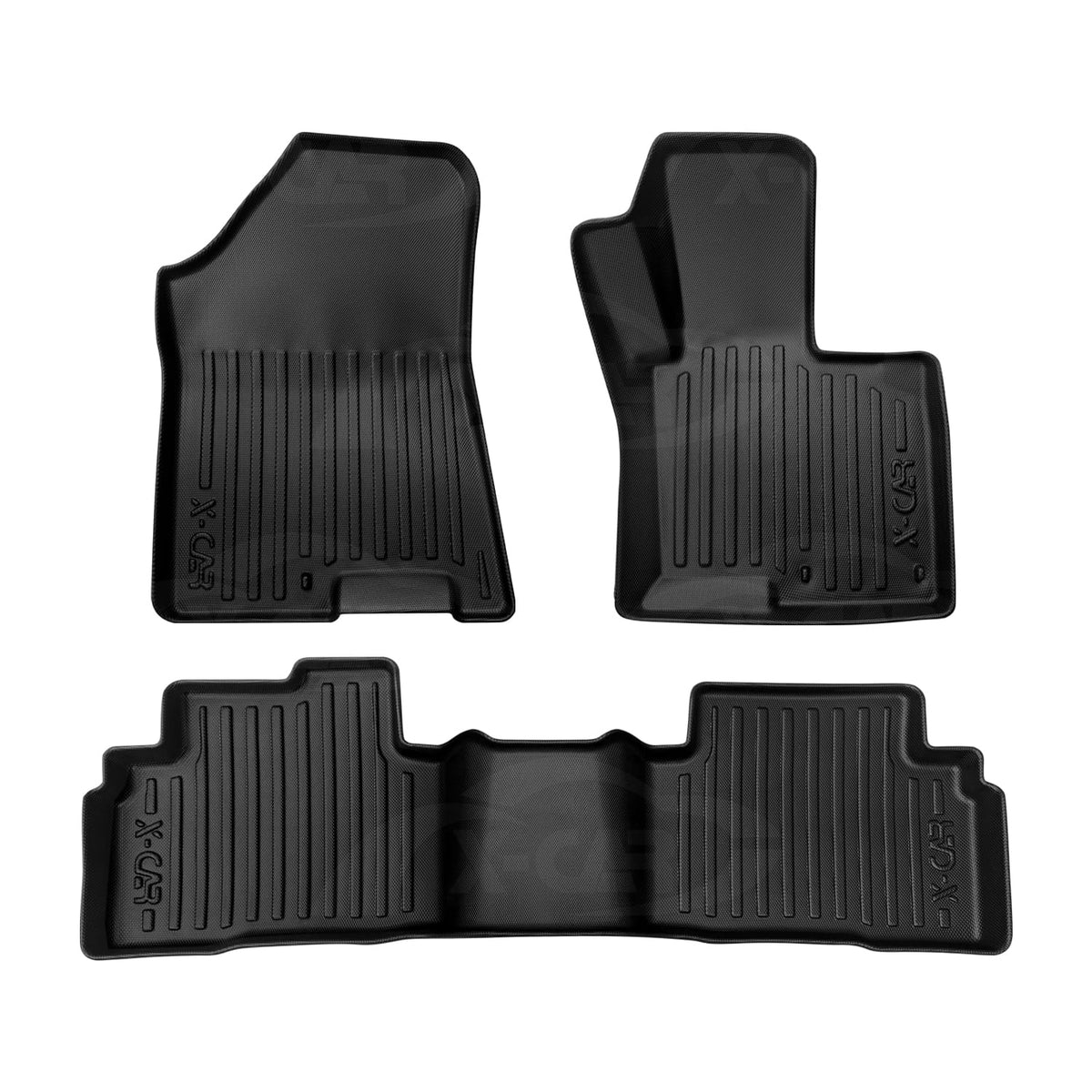3D Floor Mats for Hyundai Tucson NX4 Hybrid 2021-Onwards Heavy Duty All Weather Car Waterproof Interior Protection Liner Set