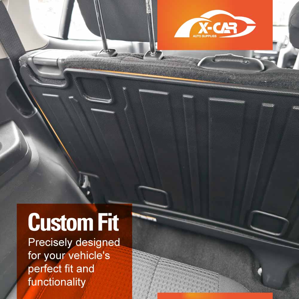 Boot Liners Kick Mats Set for Holden Colorado 7 2012-2016 All Weather Heavy Duty Cargo Car Trunk Back Seat Protector