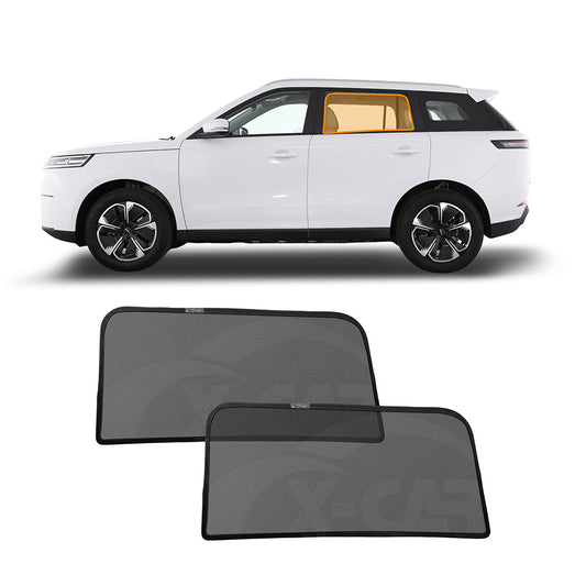 Rear Window Sun Shades for Jaecoo J5 EV Petrol 2025-Onwards UV Protection Car Sunshade Blind Mesh