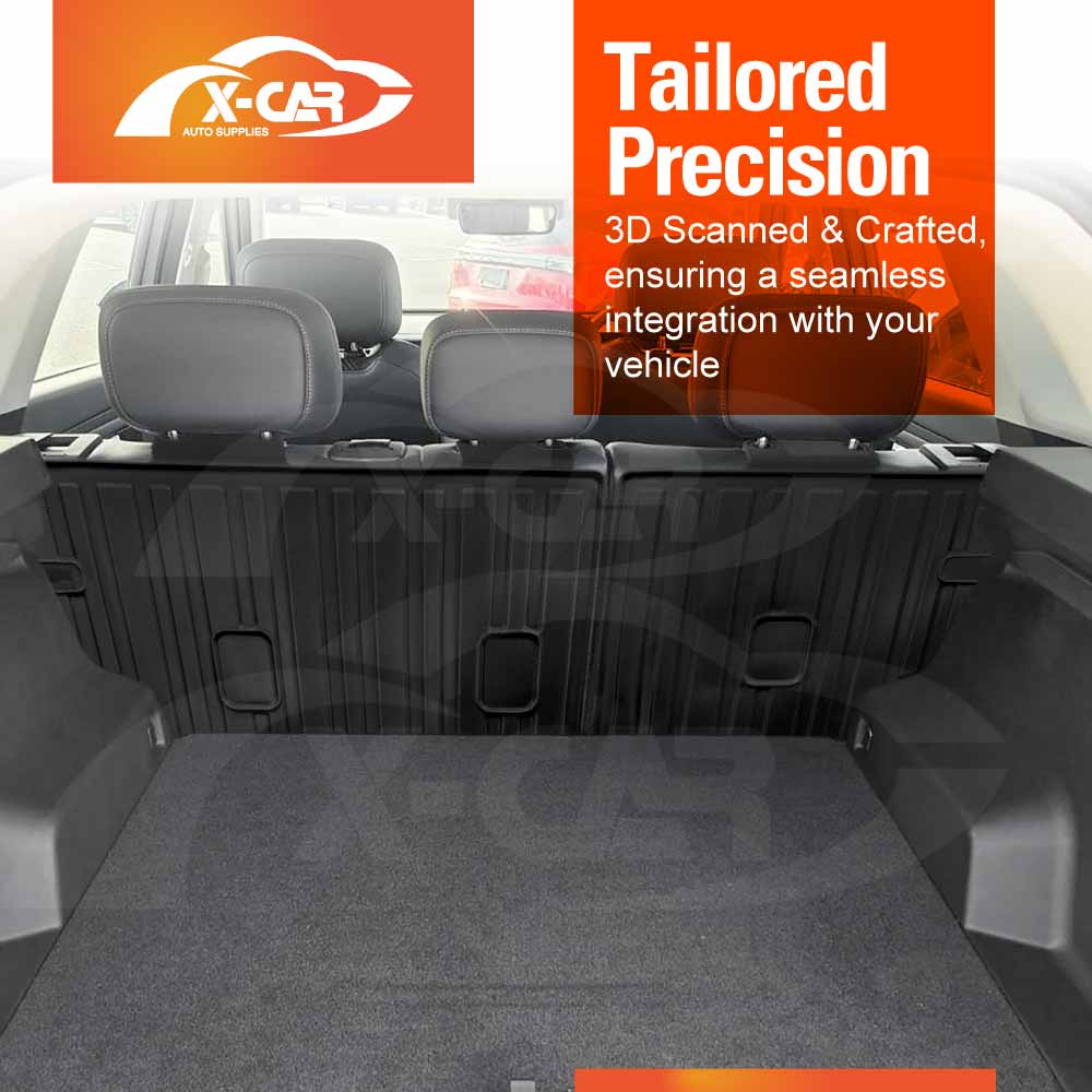 Floor Mats Boot Liner for Jaecoo J7 SHS PHEV 2024-Onwards All Weather Heavy Duty Car Trunk Cargo Kick Back Seat Protector Cover