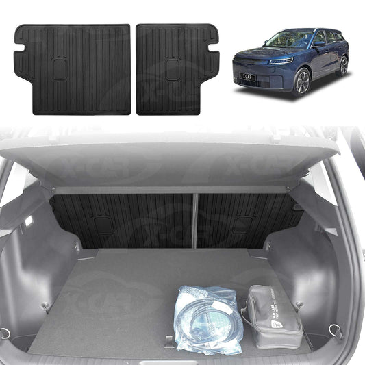 Back Seat Protector for Jaecoo J5 EV Petrol 2025-Onwards All Weather Heavy Duty Car Seat Kick Mats Cover Accessories