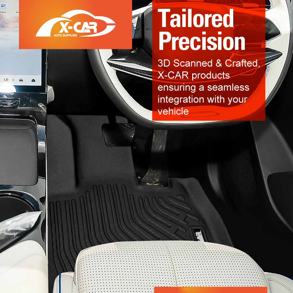 3D Floor Mats Boot Liner Set for Jaecoo J5 EV Petrol 2025-Onwards All Weather Heavy Duty Cargo Car Trunk Luggage Tray