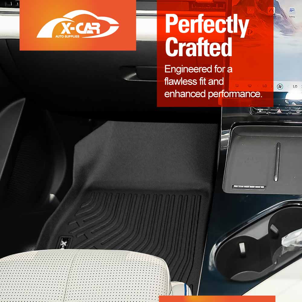 Floor Mats Boot Liner Set for Jaecoo J5 EV Petrol 2025-Onwards All Weather Car Trunk Cargo Kick Back Seat Cover