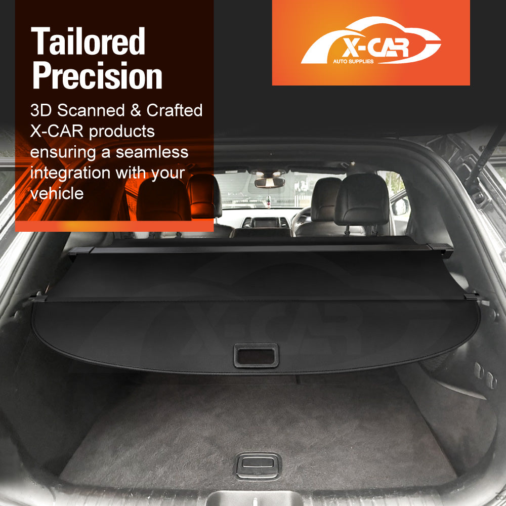 Retractable Cargo Cover for Jeep Cherokee KL Series 2014-2022 Rear Rack Partition Shelter Canvas Trunk Luggage Security Shield Shade