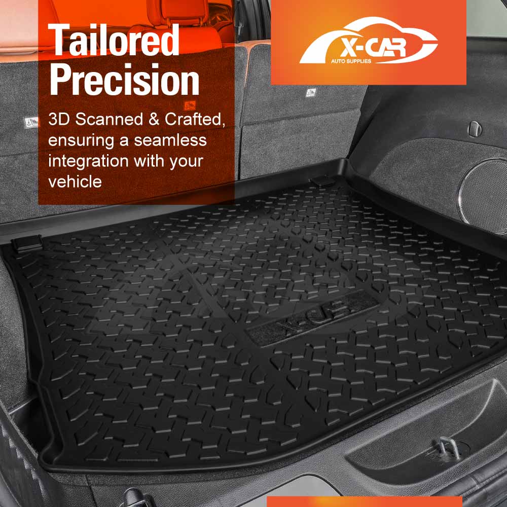 3D Floor Mats Boot Liner Set for Jeep Grand Cherokee 2011-2021 All Weather Heavy Duty Cargo Car Trunk Luggage Tray